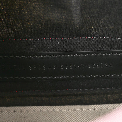 Balenciaga Cotton Canvas Satin Calfskin Navy Cabas XS Natural Pink 8 of 11