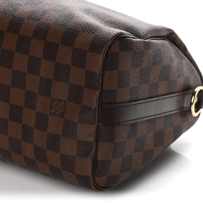 Louis Vuitton Damier Ebene Speedy Bandouliere 25 10 of 17