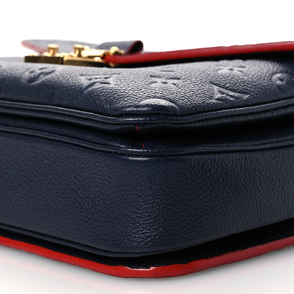 Louis Vuitton Empreinte Pochette Metis Marine Rouge 9 of 9