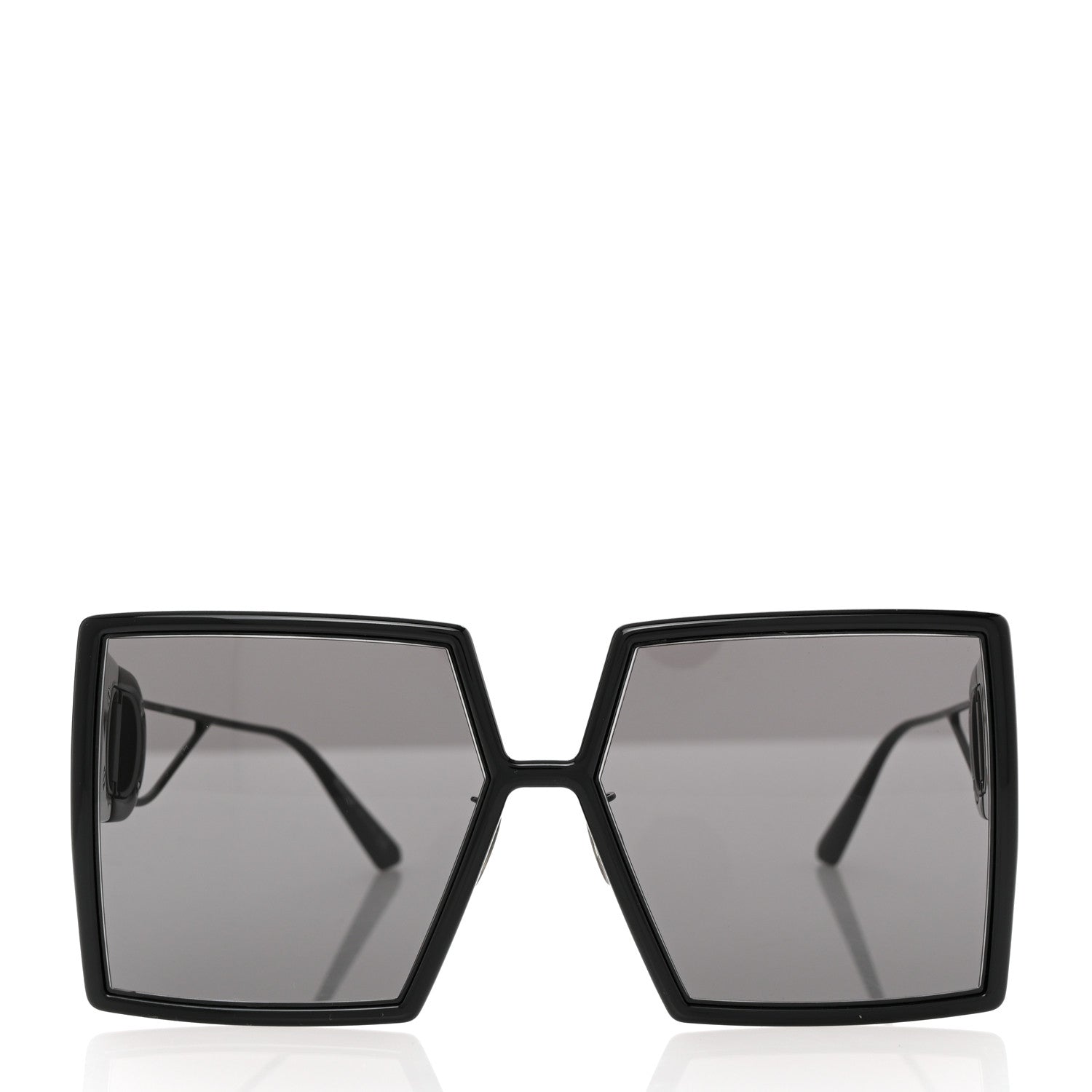 Christian Dior Square 30 Montaigne Sunglasses Black 2 of 8