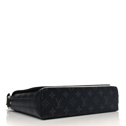 Louis Vuitton Monogram Eclipse District PM Black 4 of 6