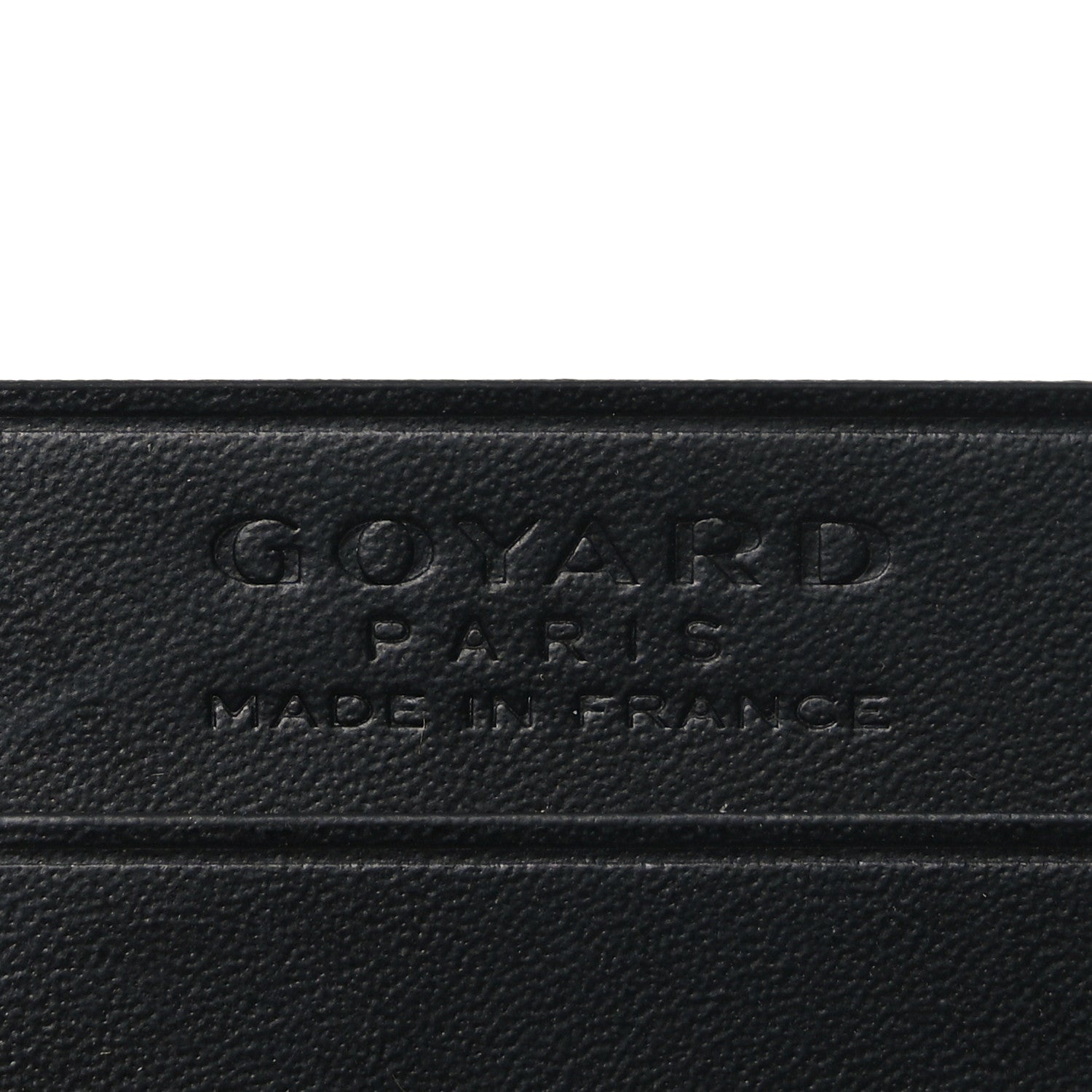 Goyard Goyardine Saint Sulpice Card Holder Black 6 of 7