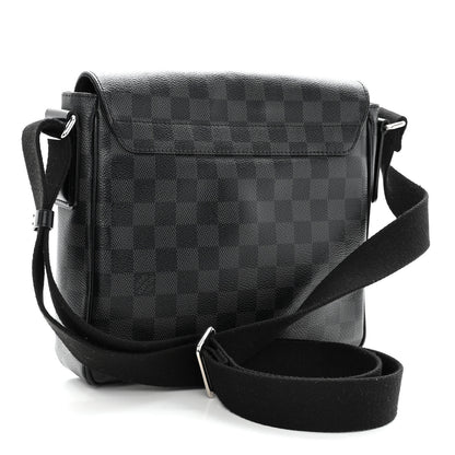 Louis Vuitton Damier Graphite District PM 3 of 10