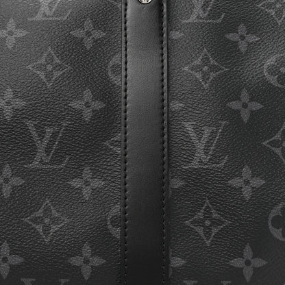 Louis Vuitton Monogram Eclipse Reverse Keepall Bandouliere 35 Black 7 of 10