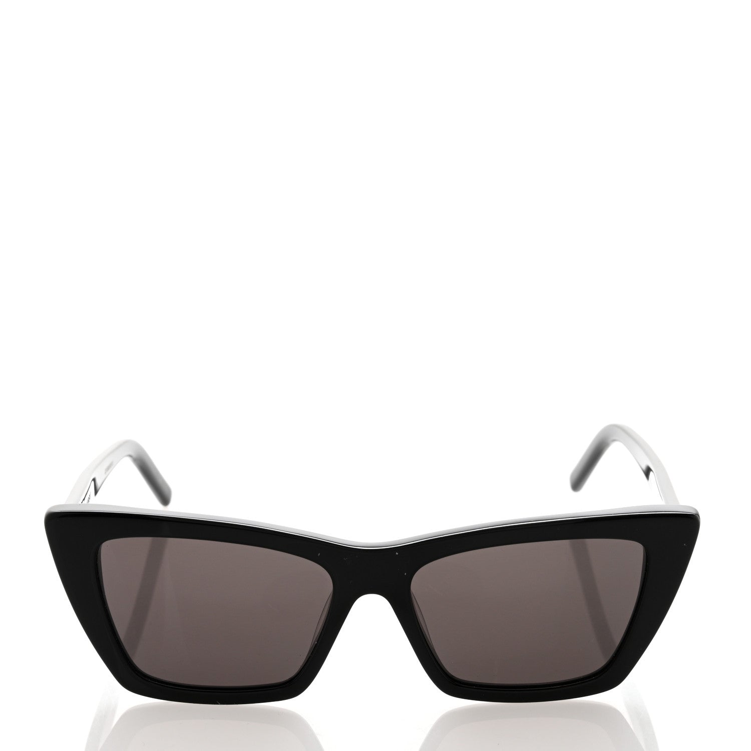 Saint Laurent Acetate Mica Cat Eye Sunglasses SL 276 Black 2 of 8