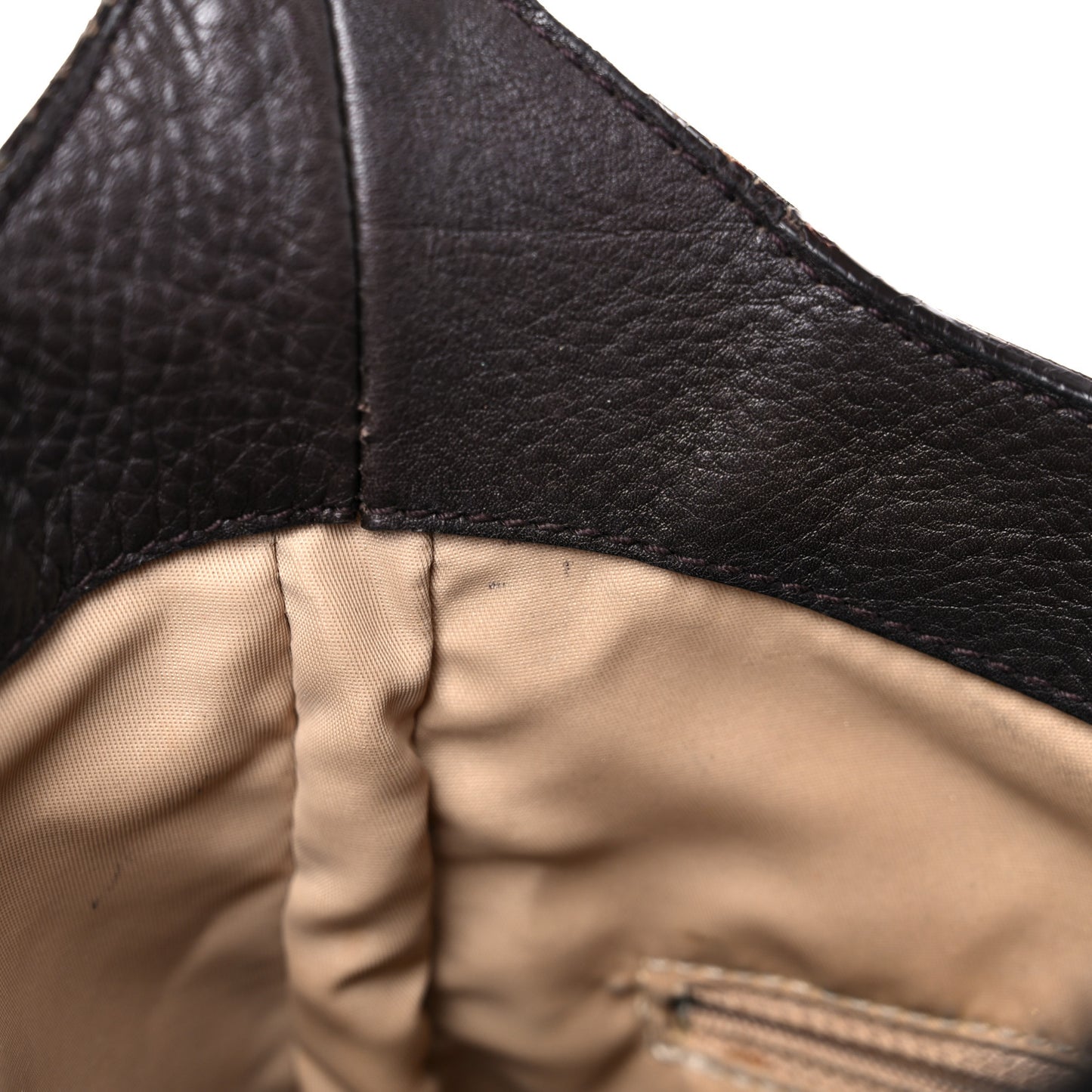Monogram Hobo Brown
