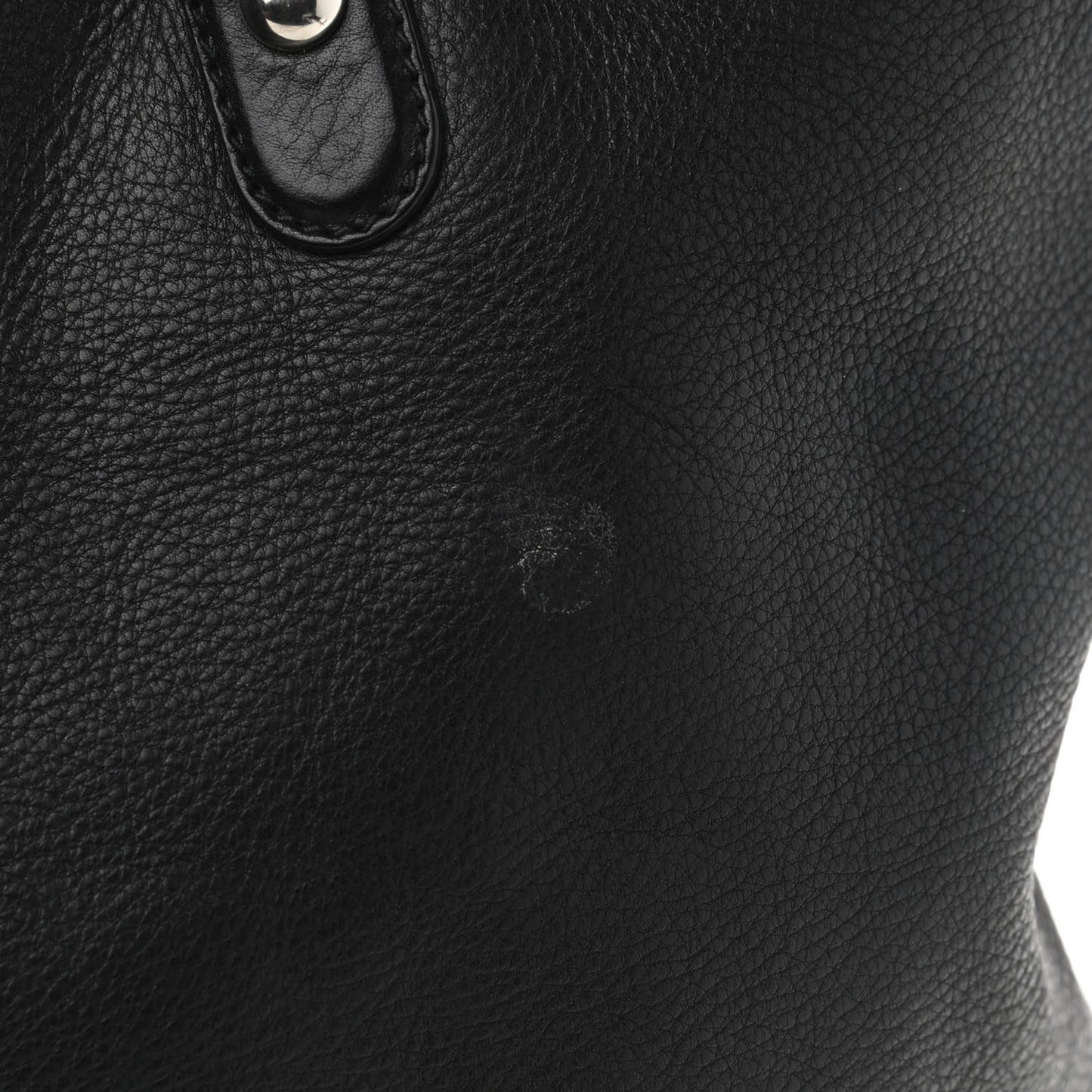 Calfskin Medium Icon Bit Tote Black