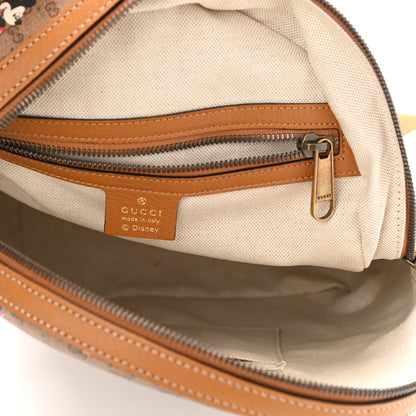 Gucci X DISNEY Mini Vintage GG Supreme Monogram Mickey Mouse Small Dome Backpack Beige Vintage Sun Oil 5 of 8