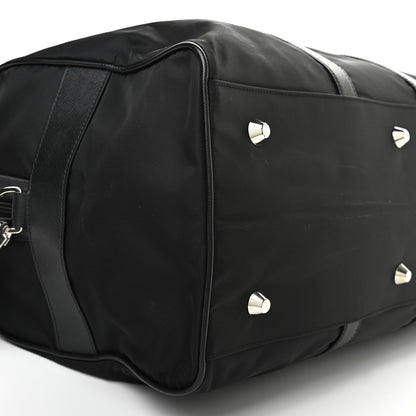 Prada Tessuto Nylon Saffiano Duffle Black 7 of 9