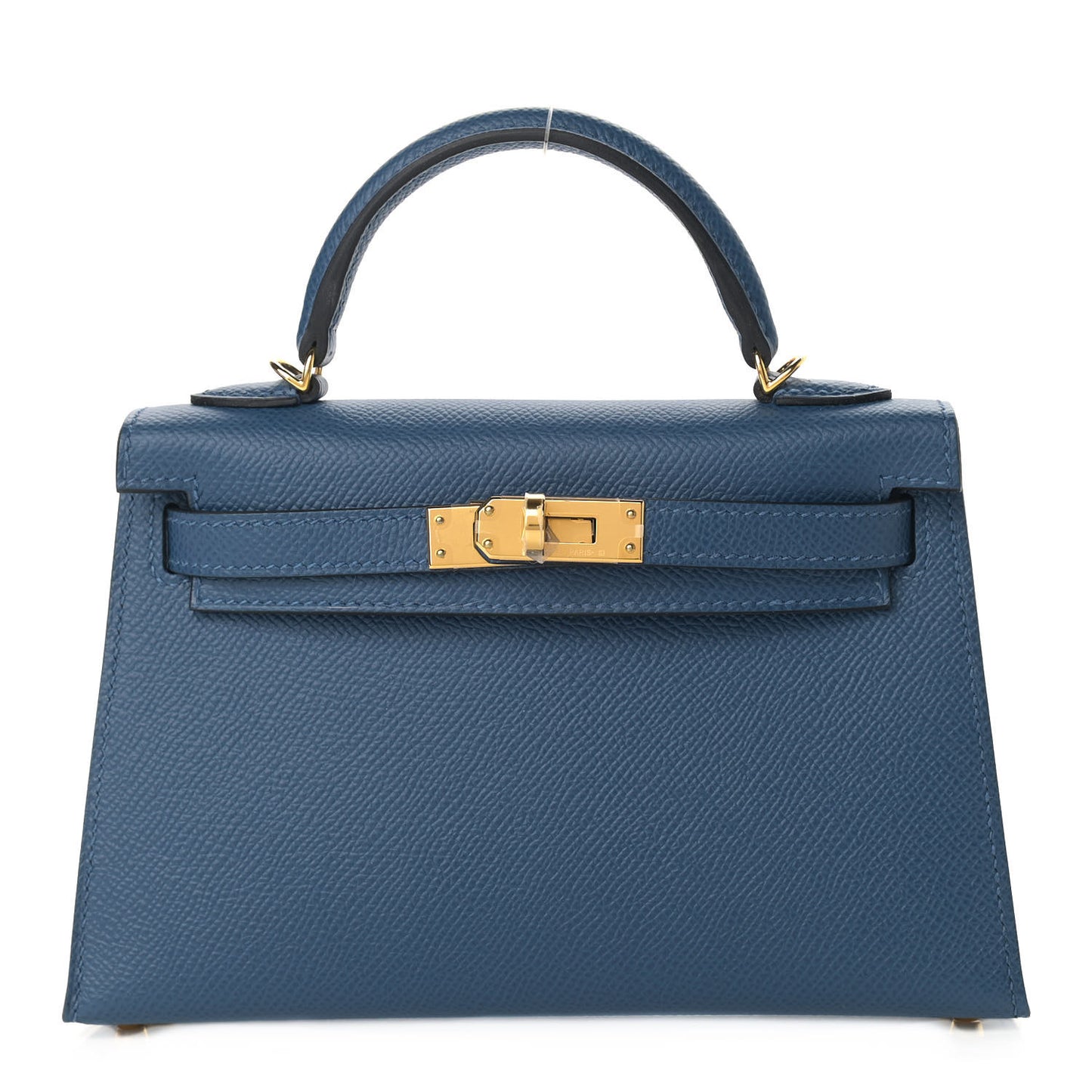 Epsom Mini Kelly Sellier 20 Deep Blue