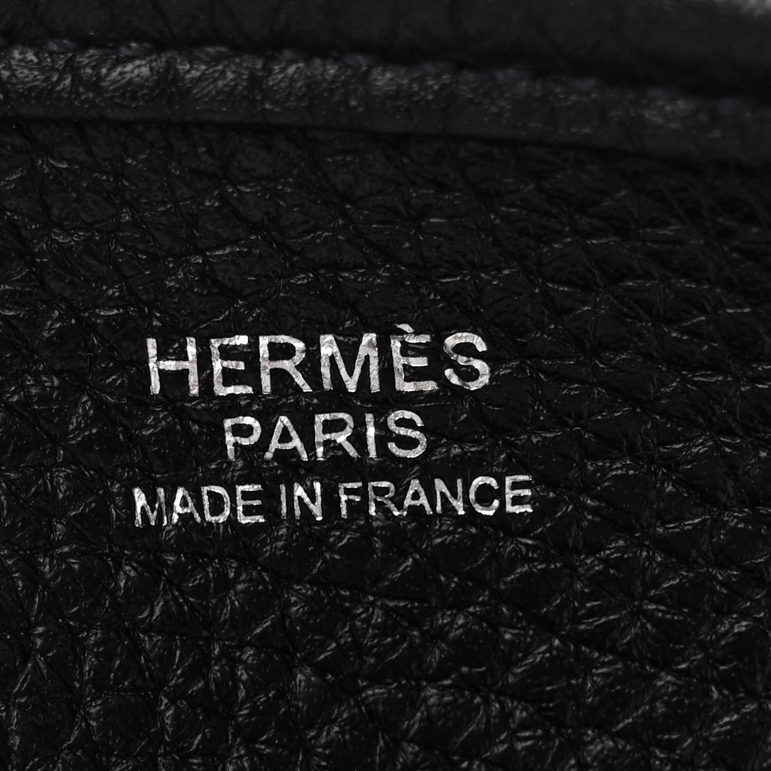 Hermes Taurillon Clemence Evelyne III GM Black 6 of 12