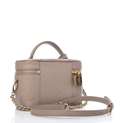 Louis Vuitton Empreinte Monogram Giant Vanity PM Tourterelle 3 of 12
