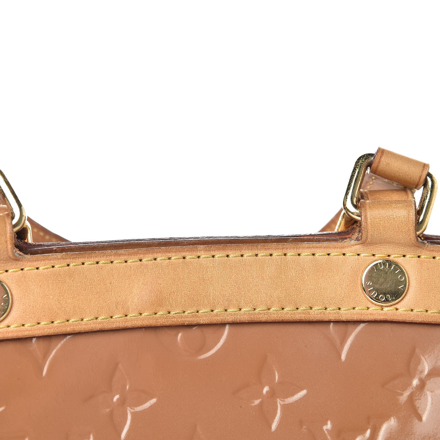 Louis Vuitton Vernis Brea MM Rose Velours 15 of 25