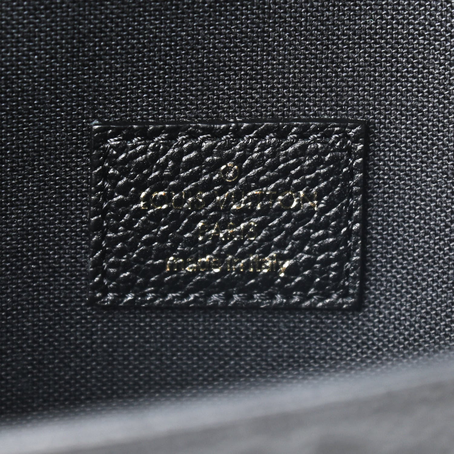 Louis Vuitton Empreinte Pochette Felicie Chain Wallet Black 9 of 11