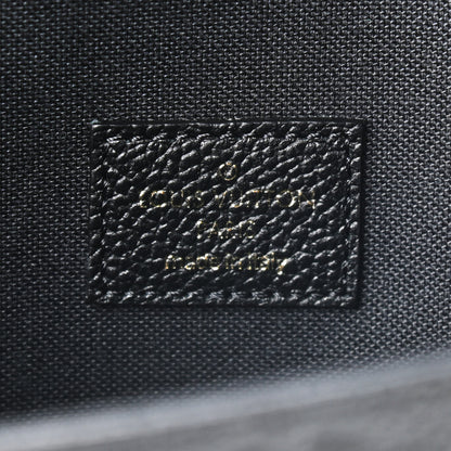 Louis Vuitton Empreinte Pochette Felicie Chain Wallet Black 9 of 11