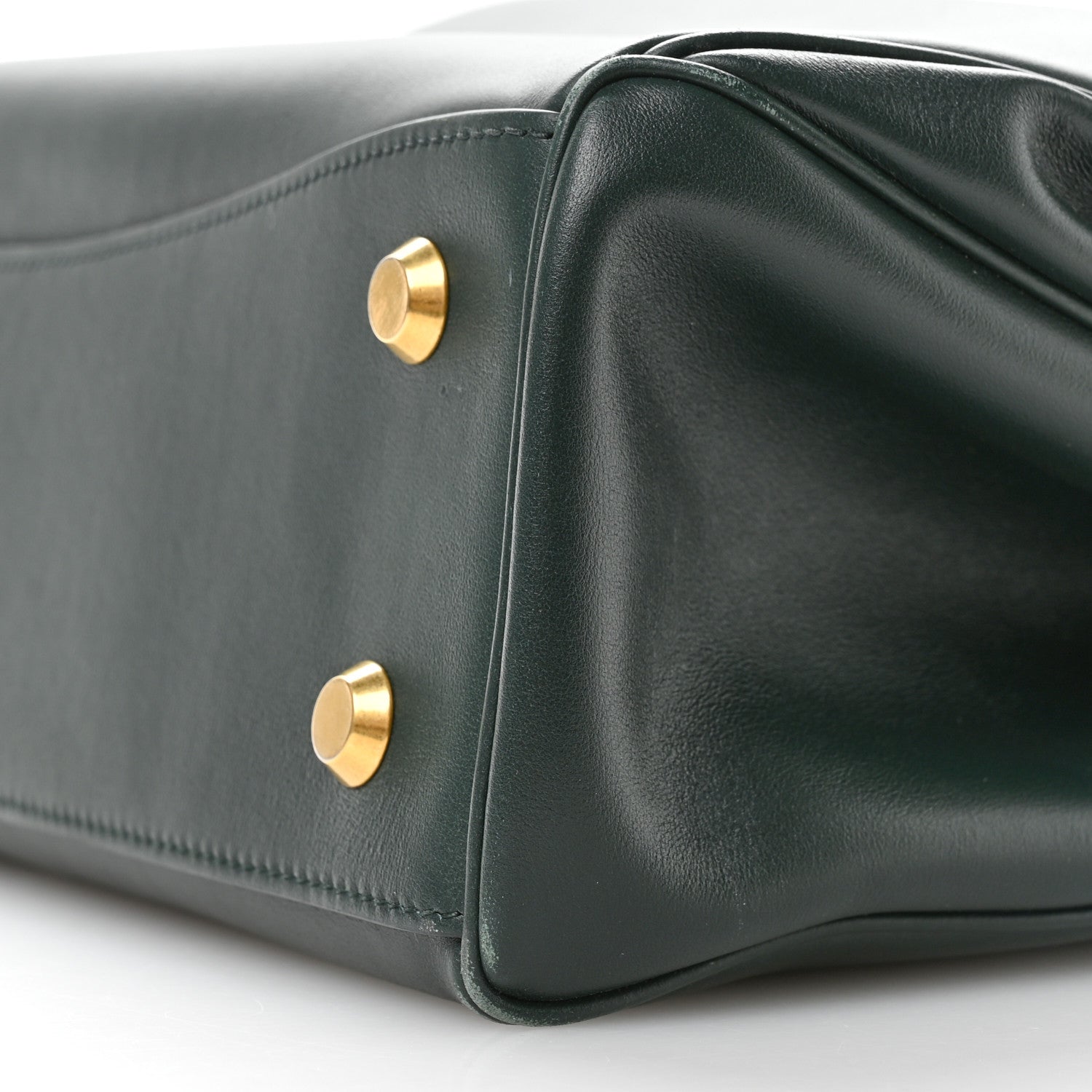Balenciaga Natural Smooth Calfskin Medium Rodeo Top Handle Handbag Pine Green 10 of 10
