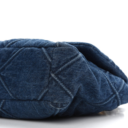 Chanel Denim Quilted Medium Chanel 19 Flap Blue 9 of 11