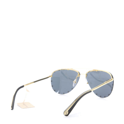 Louis Vuitton The Party Aviator Sunglasses Z0911U Blue 4 of 7