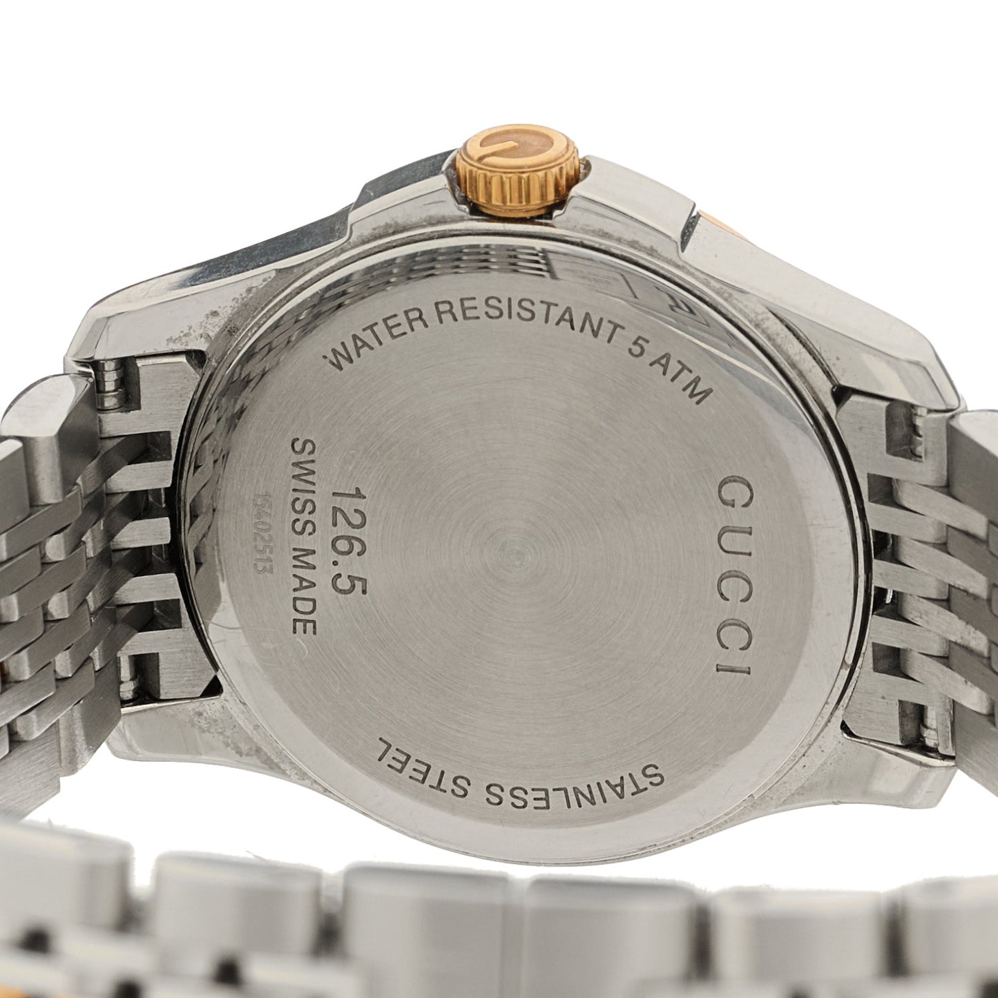 Stainless Steel Mother of Pearl 27mm G-Timeless Two Tone Quartz Watch