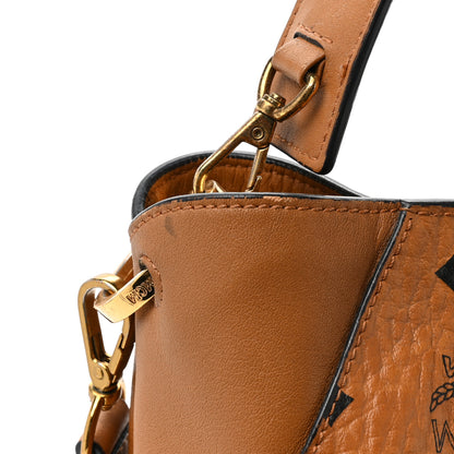 MCM Visetos Large Klara Hobo Cognac 11 of 16
