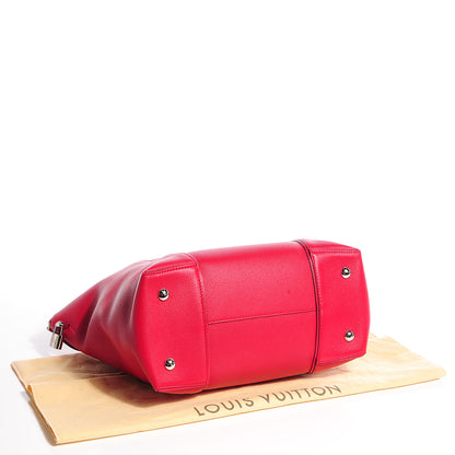Louis Vuitton Veau Cachemire Soft Lockit MM Framboise 4 of 9