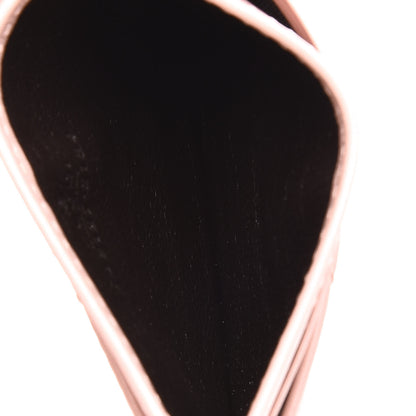 Gucci Calfskin Matelasse GG Marmont Card Holder Perfect Pink 5 of 7