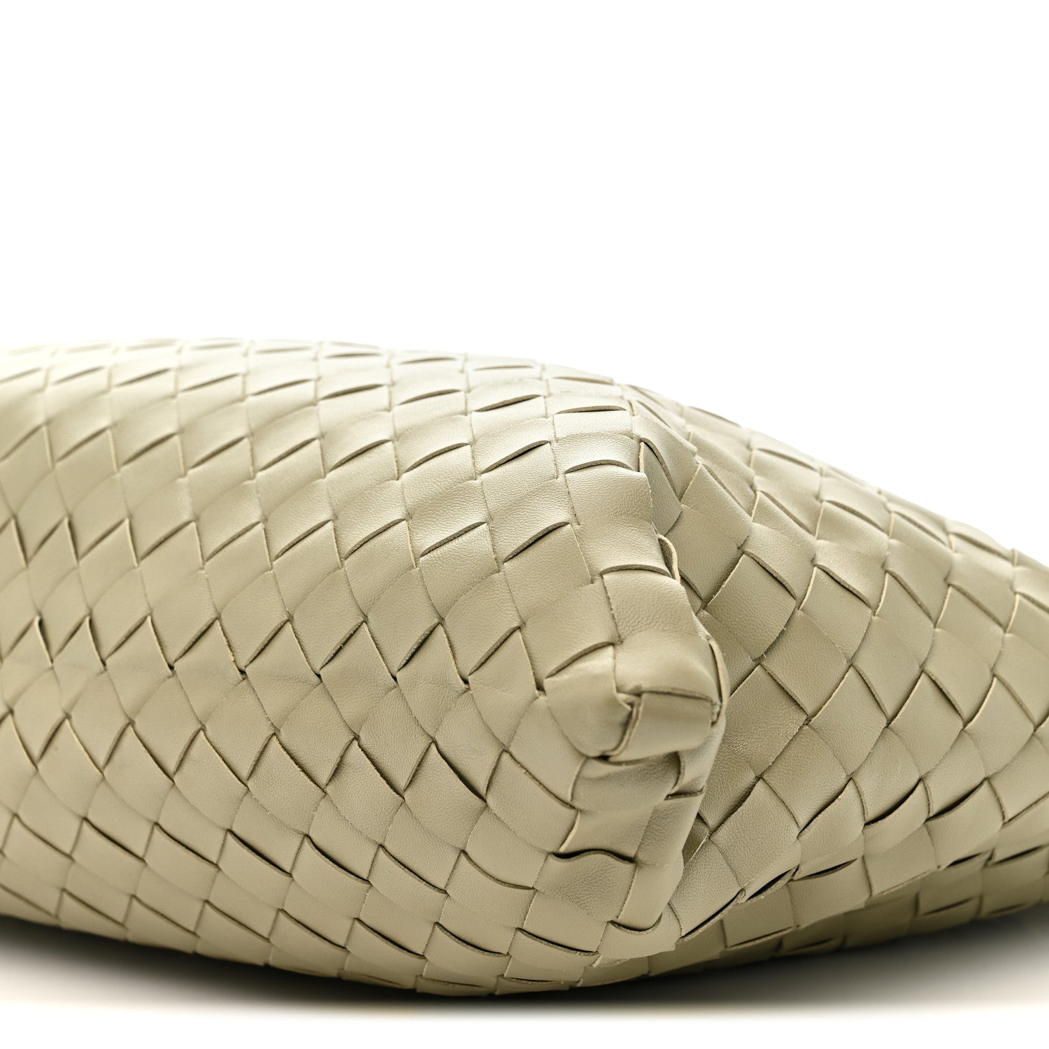 Bottega Veneta Calfskin Intrecciato Small Hop Travertine 11 of 11