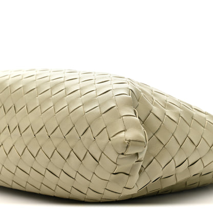 Bottega Veneta Calfskin Intrecciato Small Hop Travertine 11 of 11