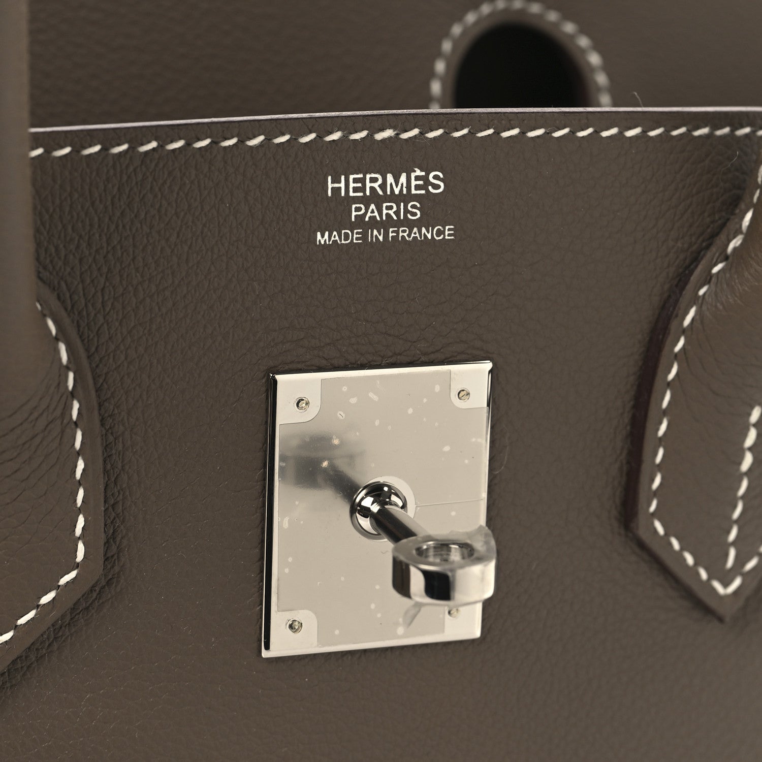 Hermes Evercolor Shoulder Birkin Light 29 Etoupe 6 of 13