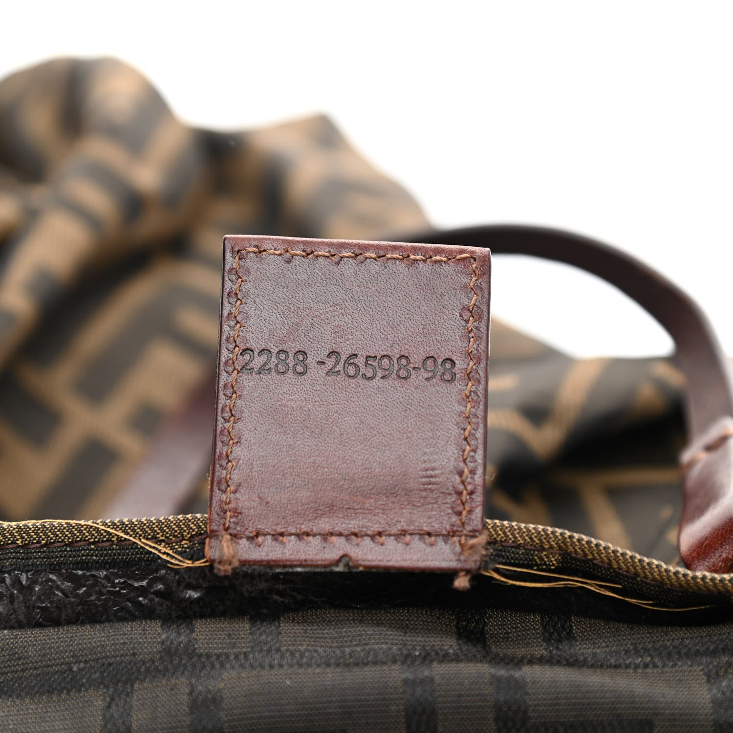 Fendi Zucca Shopping Tote Tobacco 7 of 11