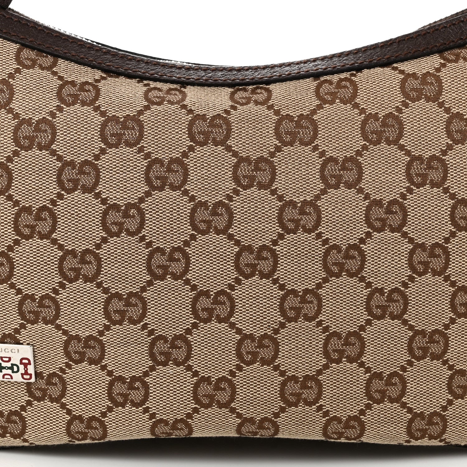 Gucci Monogram Medium Pop Hobo Dark Brown 8 of 10
