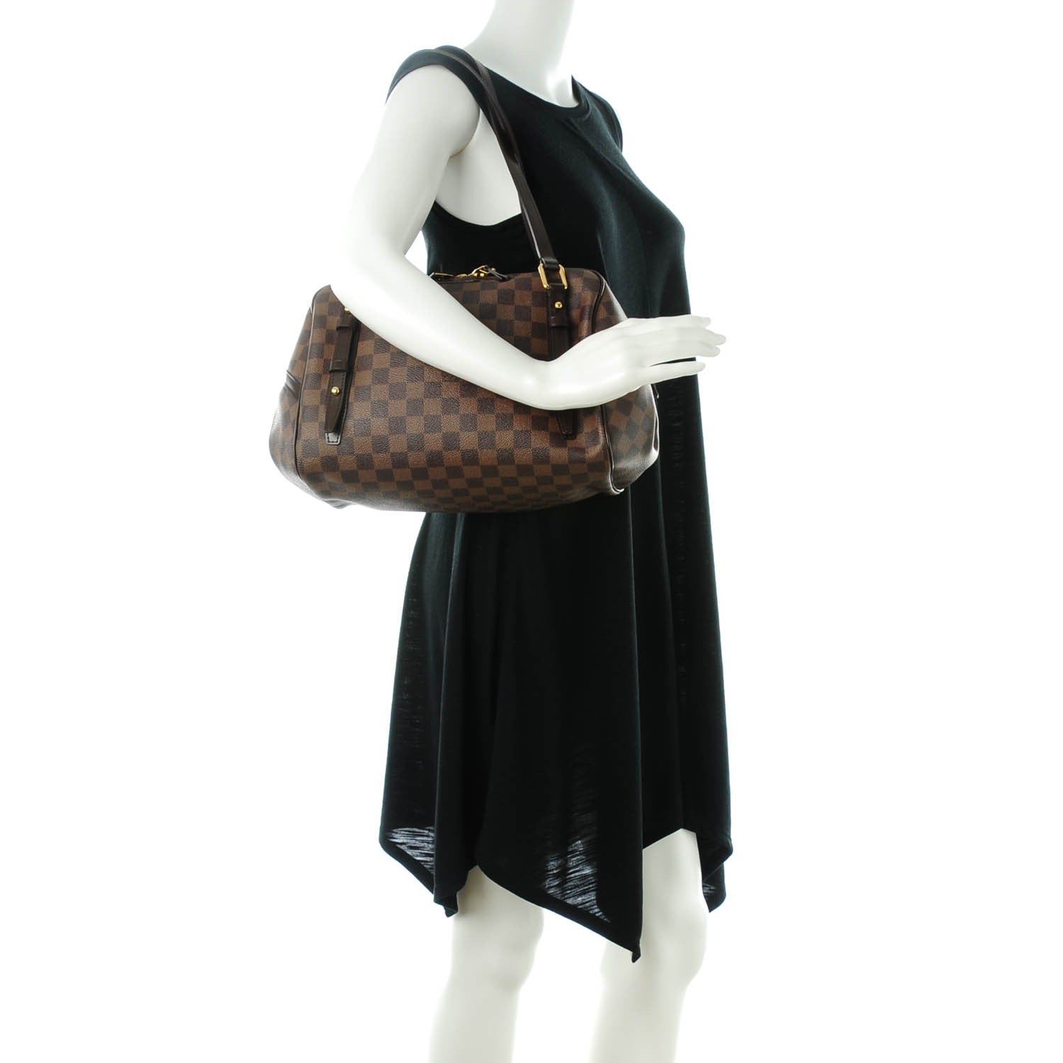 Louis Vuitton Damier Ebene Rivington GM 2 of 7