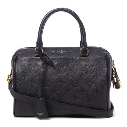 Louis Vuitton Empreinte Speedy Bandouliere 25 NM Black 1 of 9