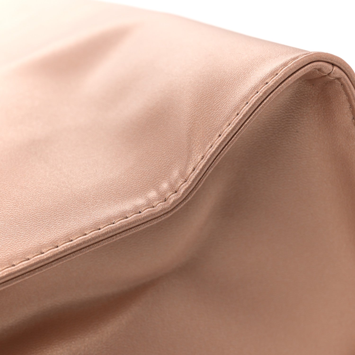 Telfar Metallic Vegan Leather Medium Shopping Bag Copper 10 of 10