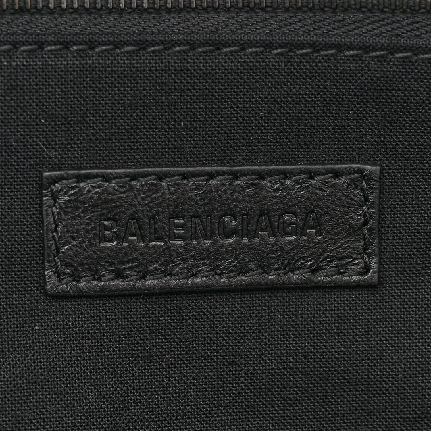 Balenciaga Crushed Calfskin Quilted Matte Black Hardware Large Crush Carry All Tote Bag Black 6 of 11