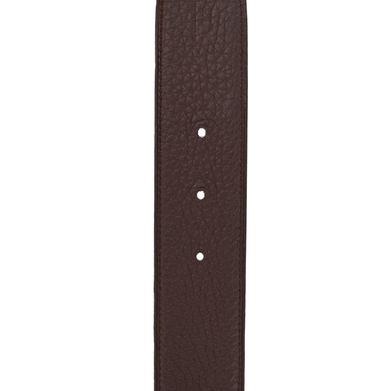 Hermes Box Togo 32mm Constance Belt 85 34 Black Chocolate 4 of 8