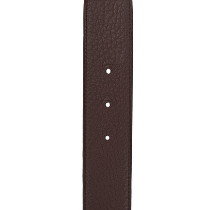Hermes Box Togo 32mm Constance Belt 85 34 Black Chocolate 4 of 8
