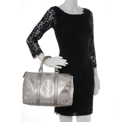 Gucci Imprime Monogram Medium Joy Boston Silver 2 of 10