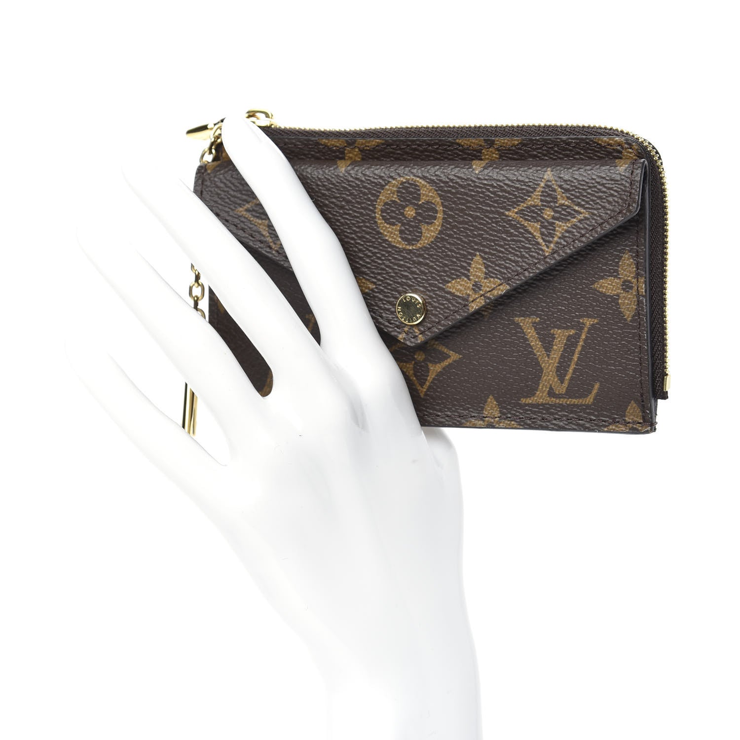 Louis Vuitton Monogram Recto Verso Card Holder Black 2 of 8