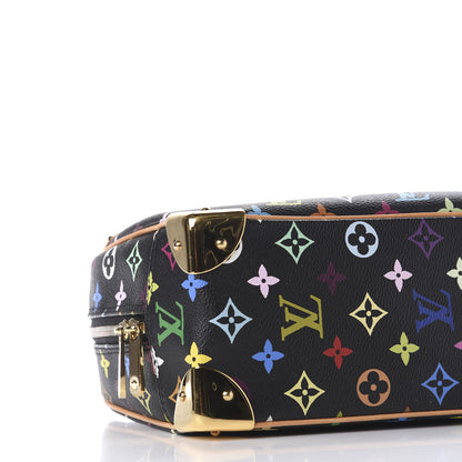 Louis Vuitton Monogram Multicolor Trouville Black 7 of 9