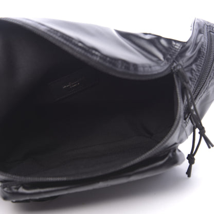 Saint Laurent Nylon Logo Ripstop Body Belt Bag Black 5 of 9