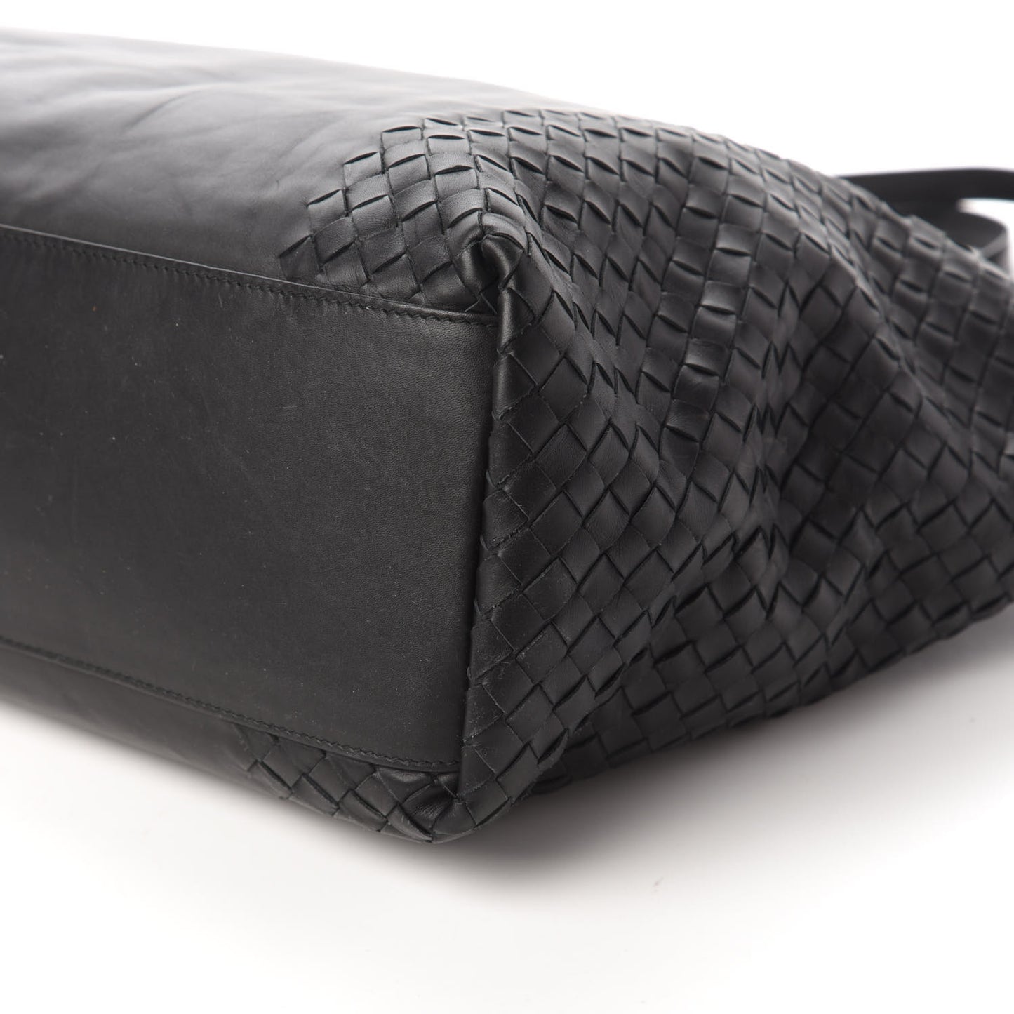 Nappa Intrecciato Tote Black