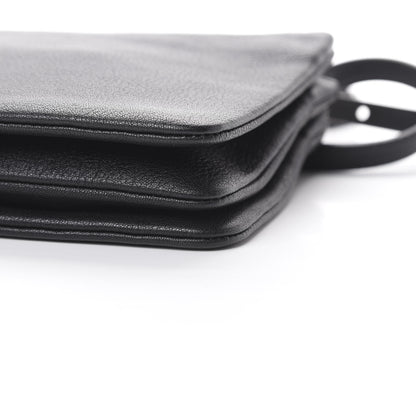 Celine Lambskin Small Trio Crossbody Bag Black 11 of 11