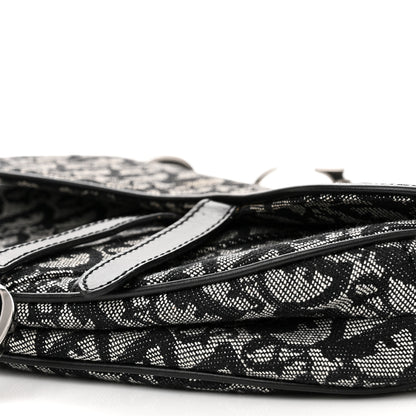 Christian Dior Monogram Saddle Bag Black 10 of 10