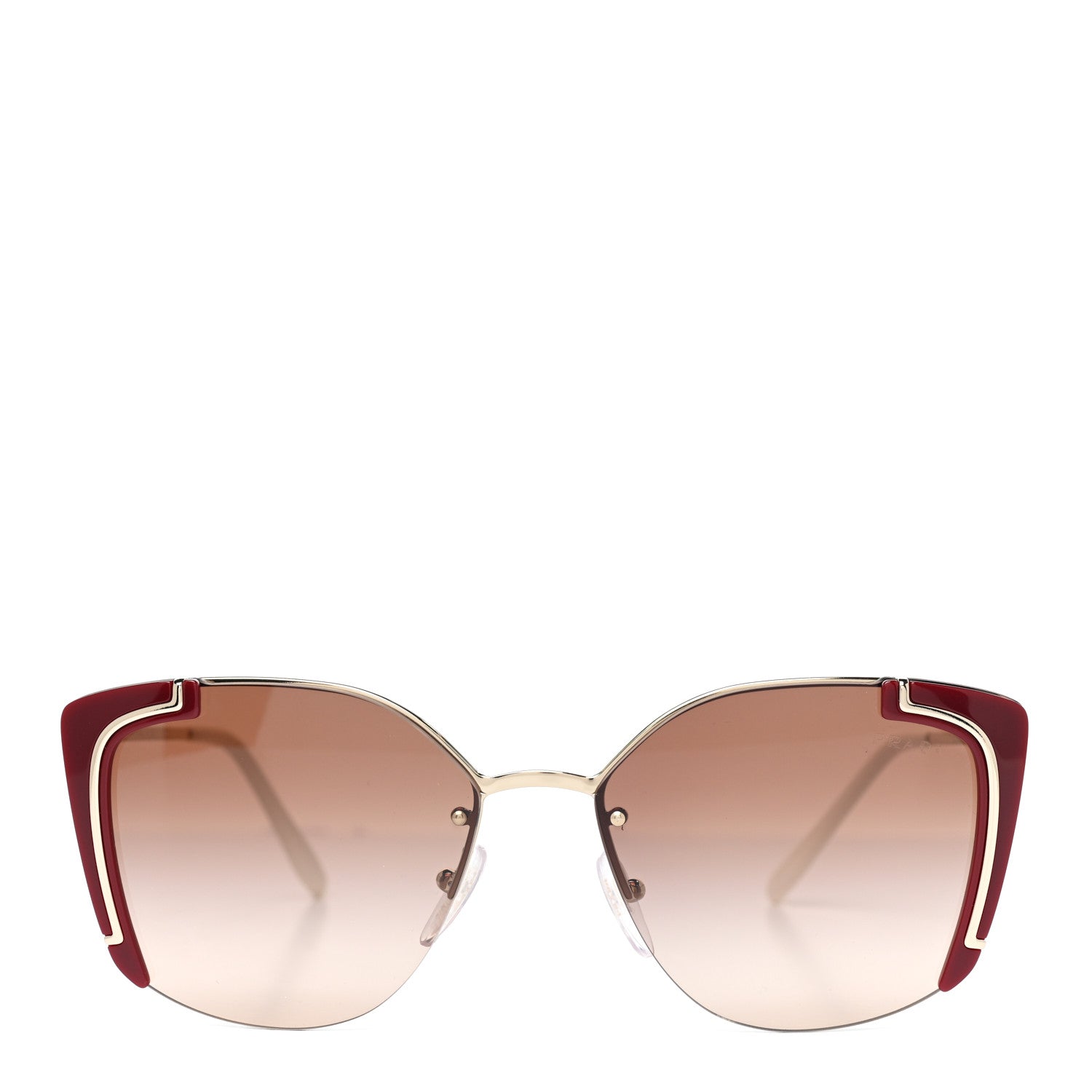 Prada Butterfly Sunglasses SPR 59V Red 2 of 8