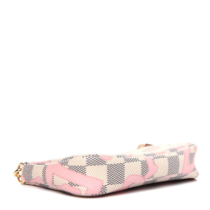 Louis Vuitton Damier Azur Tahitienne Mini Pochette Accessories 4 of 12