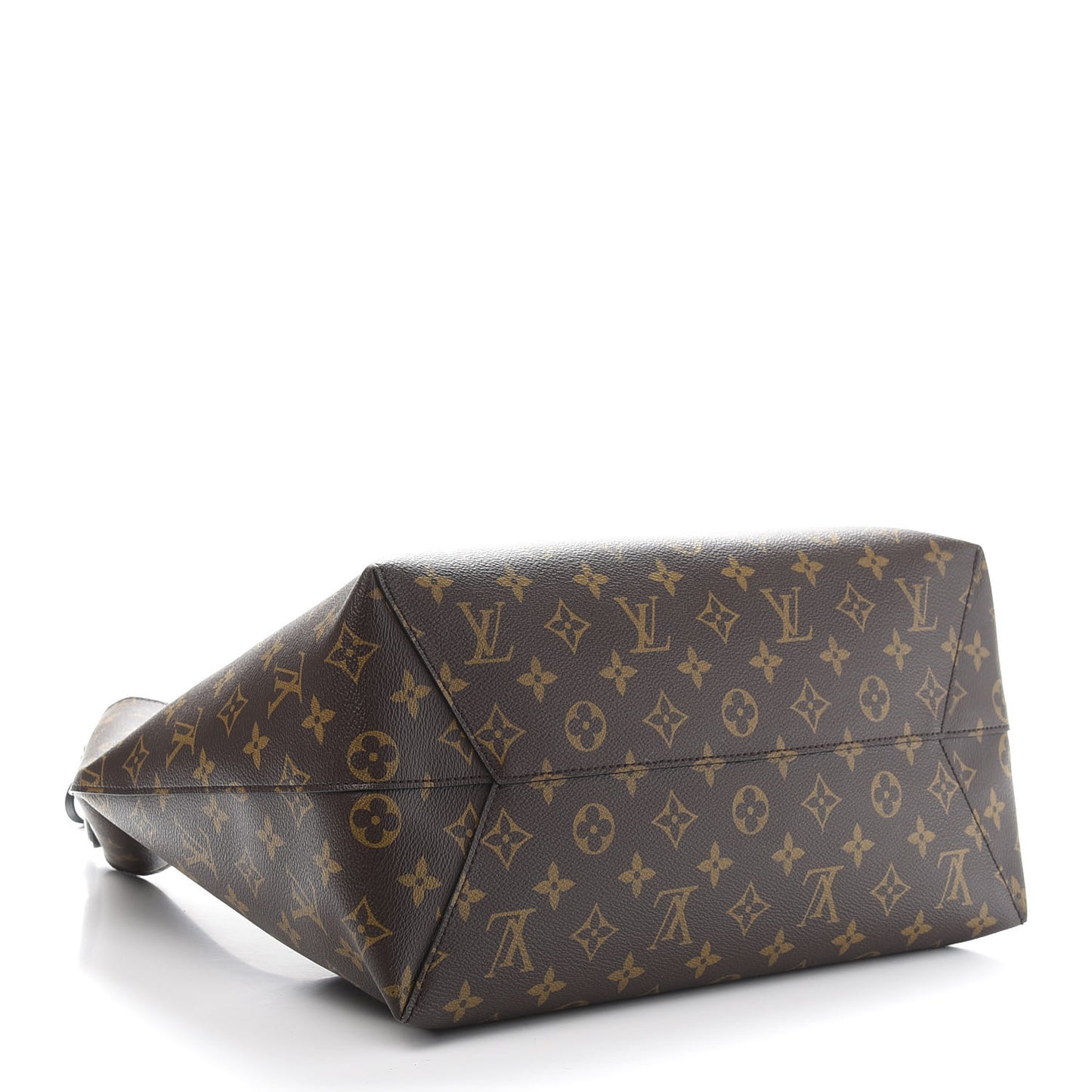 Monogram Flower Hobo Black