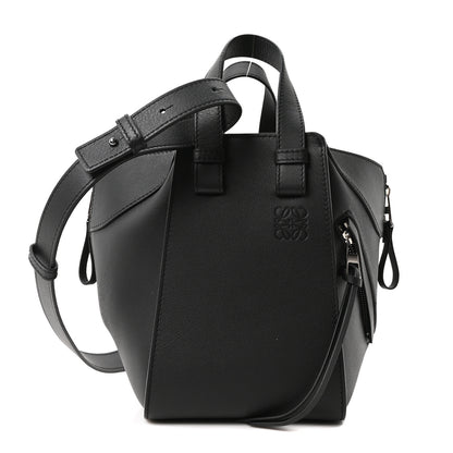 Loewe Soft Grained Calfskin Compact Hammock Shoulder Bag Black 1 of 10