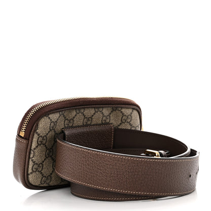 Gucci GG Supreme Monogram Ophidia Belted iPhone Case 95 38 Dark Brown 3 of 12