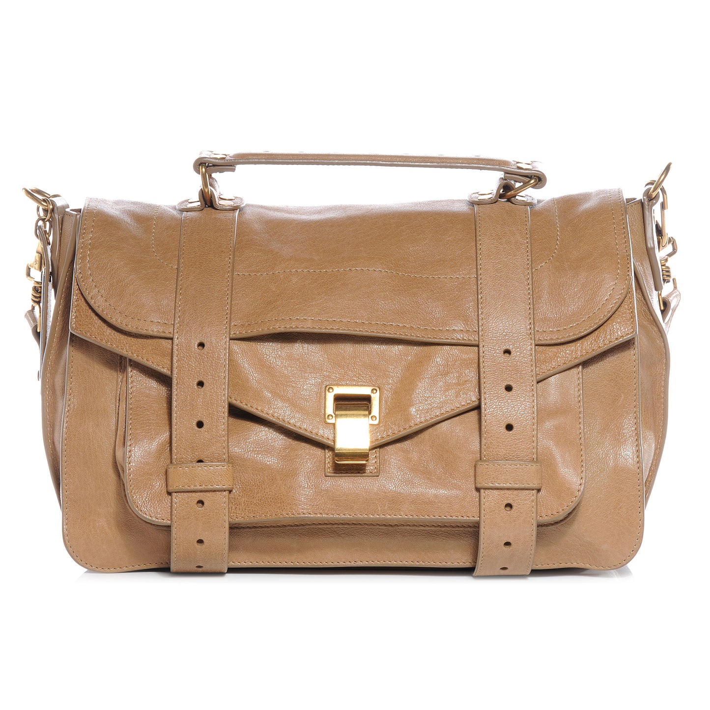 Lambskin PS1 Medium Satchel Birch